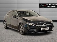 Used Mercedes A200 AMG Line Premium 150 HP (110 kW) 2021 Black Hatchback