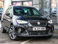 Used Seat Arona FR Sport 113 HP (83 kW) 2024 Black SUV