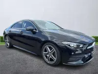 Used Mercedes CLA180 AMG line 136 HP (100 kW) 2019 Black Coupe