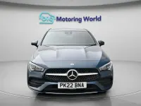 Used Mercedes CLA200 Shooting Brake AMG line 163 HP (119 kW) 2022 Blue Estate