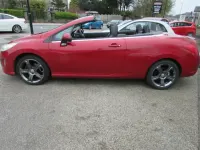 Begagnad Peugeot 308 CC GTi 2011 Röd Cab