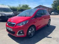 Used Peugeot 108 Allure 72 HP (52 kW) 2019 Red Hatchback