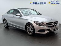 Begagnad Mercedes C220 Premium 2017 Silver Sedan