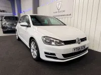 Used VW Golf VII GT 2014 White Hatchback