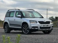 Used Skoda Yeti SE Drive 110 HP (80 kW) 2017 Silver SUV