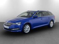 Used Skoda Superb SE Technology 218 HP (160 kW) 2021 Blue Estate