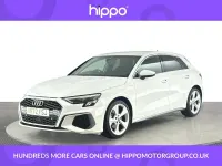 Used Audi A3 Sportback S-Line 110 HP (80 kW) 2022 White Hatchback