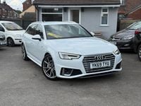 Used Audi A4 S-Line 190 HP (139 kW) 2019 White Estate