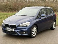 Used BMW 216 Active Tourer Performance 116 HP (85 kW) 2017 Blue MPV