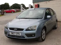 Used Ford Focus Zetec 100 HP (73 kW) 2007 Blue Hatchback