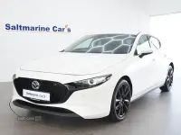 Used Mazda 3 Exclusive-Line 140 HP (102 kW) 2025 White Hatchback
