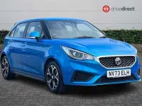 Used MG MG3 Excite 106 HP (77 kW) 2023 Blue Hatchback