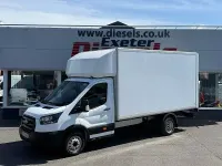 Used Ford Transit 130 HP (95 kW) 2022 Frozen white (solid colour) Cabriolet