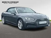 Used Audi A5 Cabriolet S-Line 190 HP (139 kW) 2018 Grey Cabriolet