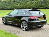Used Audi A3 110 HP (80 kW) 2015 Black Hatchback