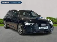 Used Audi A6 Black Edition 204 HP (150 kW) 2023 Black Estate