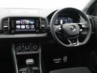 Used Skoda Karoq SportLine 140 HP (102 kW) 2023 Moon white metallic SUV