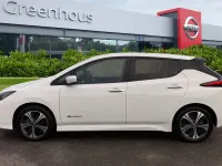 Used Nissan Leaf Tekna 110 kW (150 HP) 2019 White Hatchback