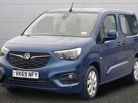 Used Vauxhall Combo S 110 HP (80 kW) 2019 Blue MPV