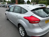 Used Ford Focus Titanium 125 HP (91 kW) 2017 Silver Hatchback