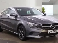 Used Mercedes CLA180 122 HP (89 kW) 2017 Grey Coupe