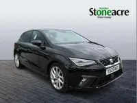 Usado Seat Ibiza FR 113 CV (83 kW) 2025 Negro Utilitario