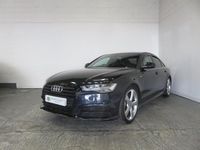 Used Audi A6 Black Edition 190 HP (139 kW) 2015 Blue Sedan