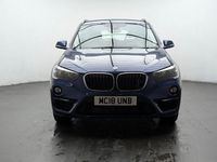 Used BMW X1 Sport Line 192 HP (141 kW) 2018 Blue SUV