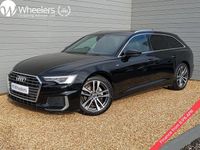 Used Audi A6 S-Line 204 HP (150 kW) 2022 Black Estate