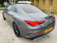 Used Mercedes CLA200 AMG line 2019 Grey Coupe