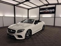 Used Mercedes E220 AMG line 2018 White Cabriolet
