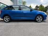Used Skoda Rapid SE 90 HP (66 kW) 2017 Blue Hatchback