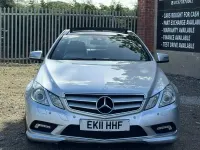 Begagnad Mercedes E220 2011 Silver Sportkupé