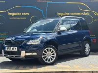 Used Skoda Yeti SE 110 HP (80 kW) 2016 Blue SUV
