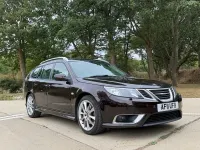 Used Saab 9-3 Aero 2011 Brown Estate