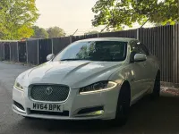 Used Jaguar XF Luxury 2014 White Sedan