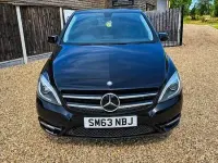 Used Mercedes B180 122 HP (89 kW) 2014 Black Hatchback