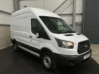 Used Ford Transit 130 HP (95 kW) 2018 White Van