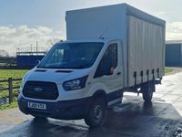 Begagnad Ford Transit 130 HK (95 kW) 2019 Vit Cab