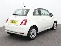 Used Fiat 500 Lounge 69 HP (50 kW) 2019 White Hatchback