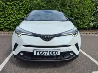 Used Toyota C-HR 116 HP (85 kW) 2017 White SUV