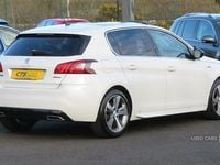 Used Peugeot 308 GT-line 130 HP (95 kW) 2020 White Hatchback