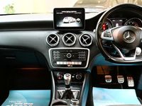 Used Mercedes A160 AMG line 102 HP (75 kW) 2017 Black Hatchback