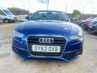 Used Audi Cabriolet S-Line 2013 Blue Cabriolet