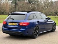 Used Mercedes C220 AMG Line Premium Plus 2016 Blue Estate