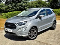 Used Ford Ecosport ST-Line 125 HP (91 kW) 2021 Silver SUV