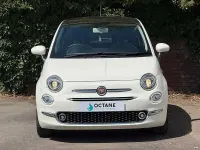 Used Fiat 500 Lounge 69 HP (50 kW) 2018 Bossa nova white Hatchback