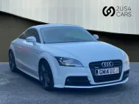 Used Audi TT Black Edition 184 HP (135 kW) 2014 White Coupe