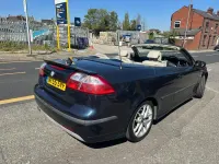 Begagnad Saab 9-3 Cabriolet Aero 2006 Blå Cab