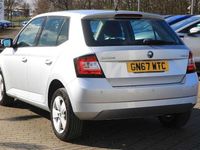 Used Skoda Fabia SE 94 HP (69 kW) 2017 Silver Hatchback